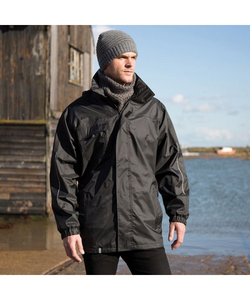 Plain Printable 3-in-1 transit jacket with softshell inner Result Core Inner jacket: 280 GSM